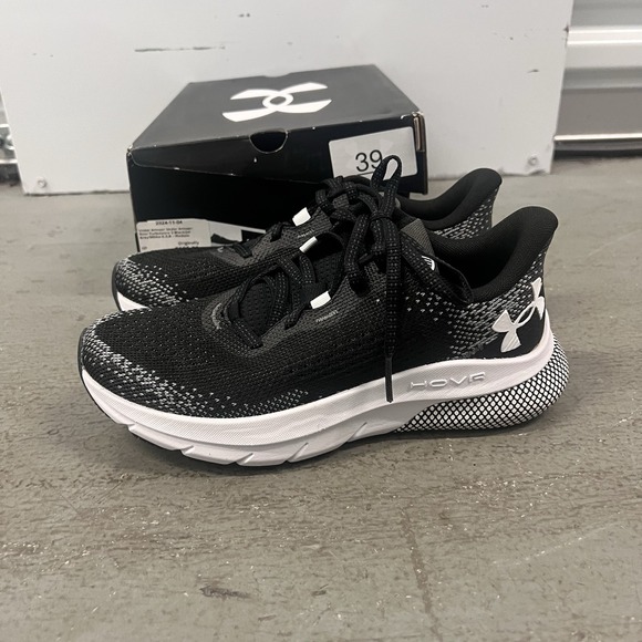 Under Armour Women's UA HOVR Turbulence 2 Running Shoes US 5.5‎ Black White - Picture 3 of 9